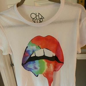 Chaser colorful tongue tee